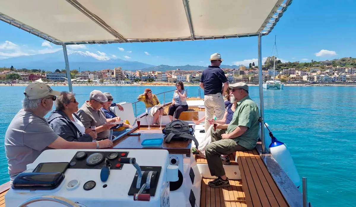 Taormina Group boat Tour with aperitif 1