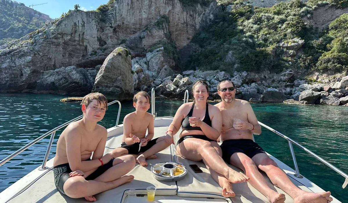 Boat Tour from Taormina & Snorkeling Half-Day